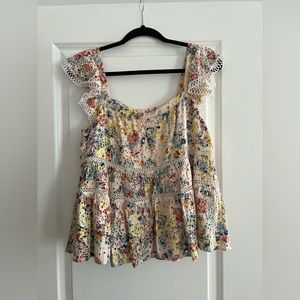 En Saison Floral Tank